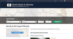 Desktop Screenshot of hotelsnicosia.com